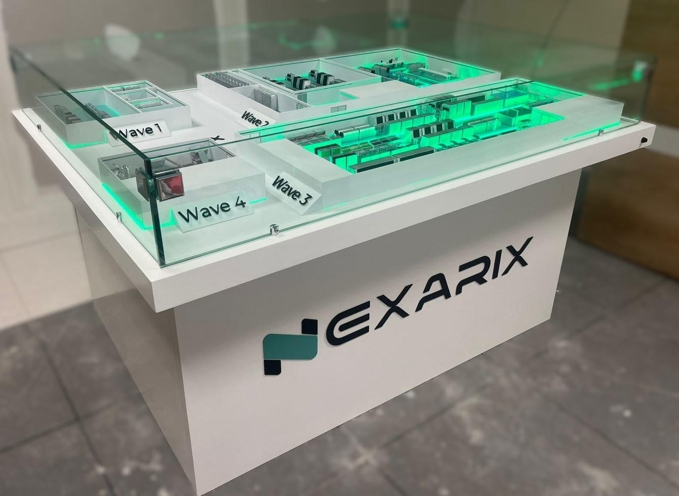 Usine de production industrielle - Vue 1