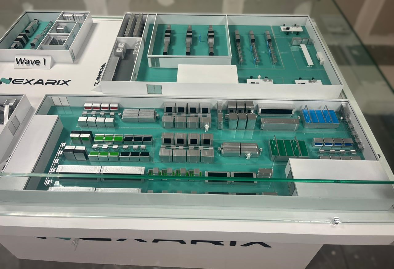 Usine de production industrielle - Vue 2