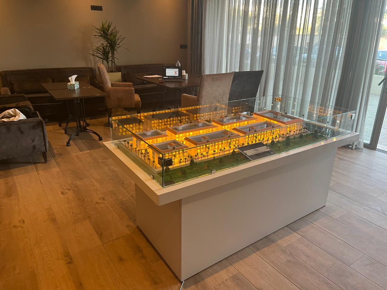 Maquette architecturale détaillée - Vue 1