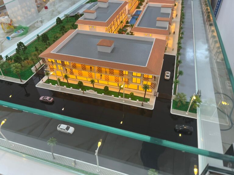 Maquette architecturale détaillée - Vue 4