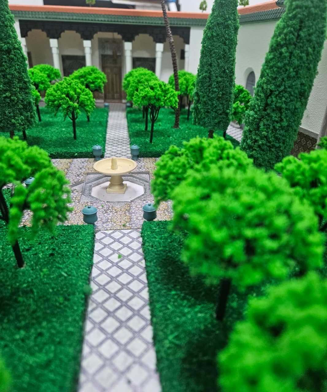 Maquette patrimoniale détaillée - Vue 1