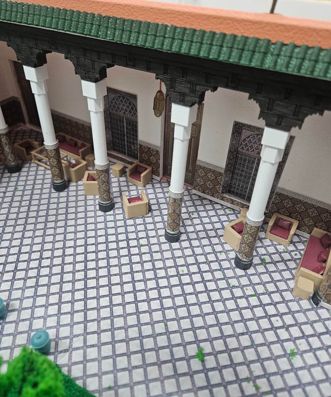 Maquette patrimoniale détaillée - Vue 3