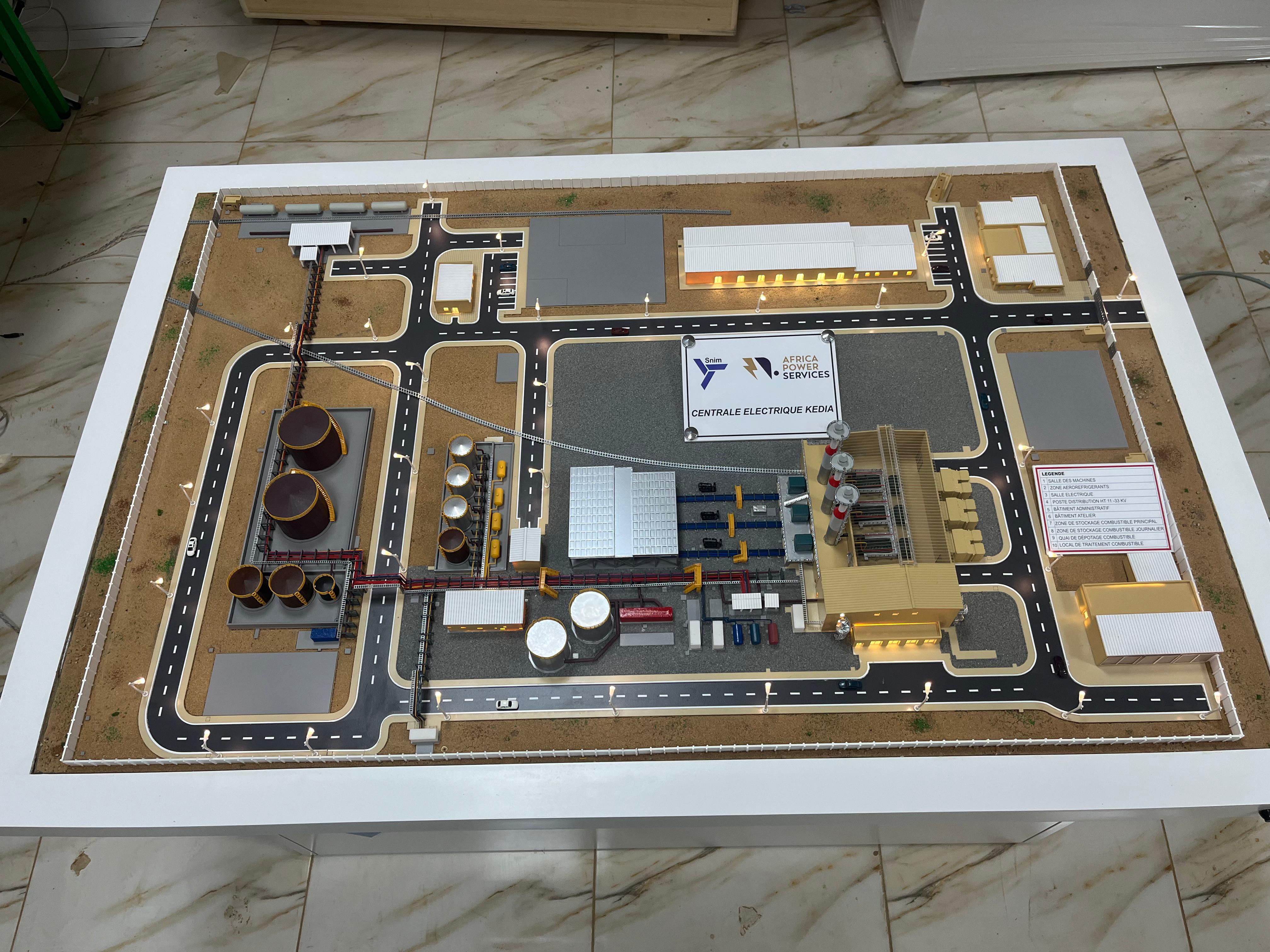 Maquette industrielle détaillée - Vue 5